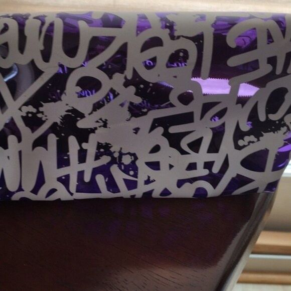 Colourpop x Shayla Makeup Bag Limited Edition purple zip mini tote cosmetic Case - Picture 7 of 12